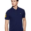 Men's Blue Polo T-shirt - Image 2