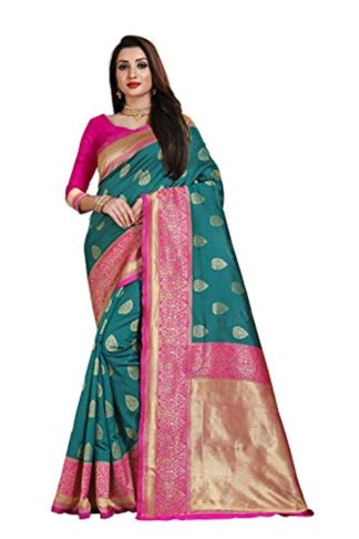 Women's Silk Saree With Blouse Piece