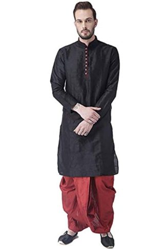 Men’s Wedding ceremony Kurta Dhoti Set