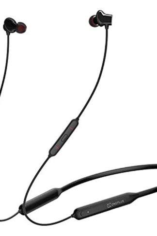 OnePlus Bullets Wireless Z in-Ear Bluetooth Earphones with Mic (Black)