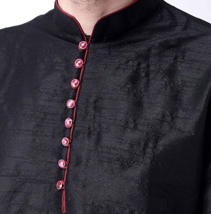 Men's Wedding ceremony Kurta Dhoti Set - Image 6