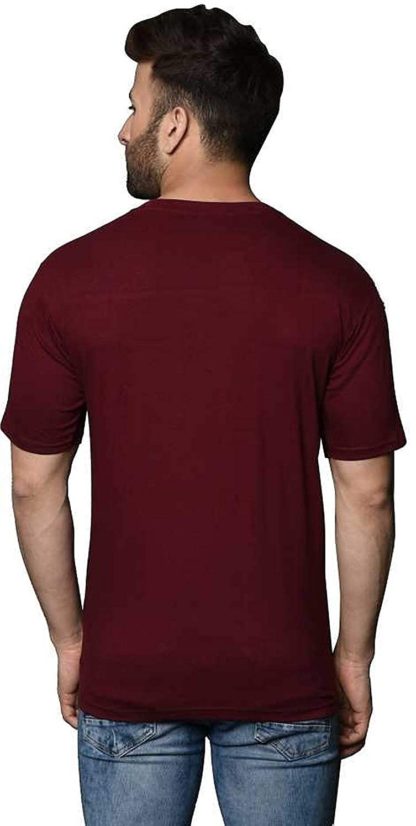 Men's Cotton Round Neck Half Sleeve Combo T-shirt (Pack of 2) - Image 4