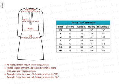 Women's Black Poly Crepe Anarkali Kurta - Image 7