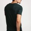 Men's Regular Fit Cotton T Shirt-(Green) - Image 5
