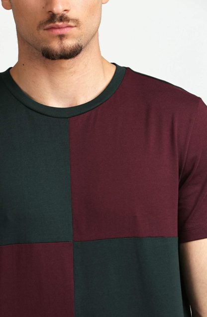 Men's Regular Fit Cotton T Shirt-(Green) - Image 6