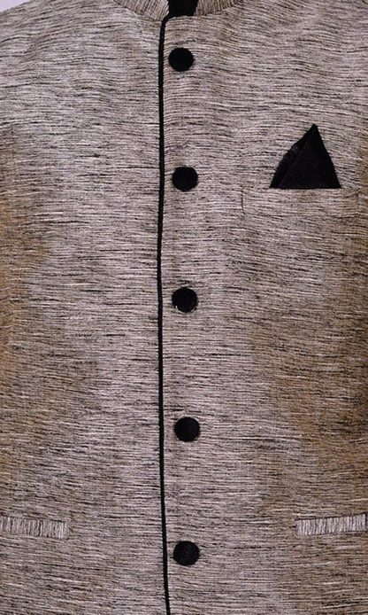 Men's Kurta Pyjama with Nehru Jacket/Modi cut - Image 6