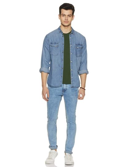 Symbol Men's Skinny Fit Stretchable Jeans - Image 9