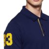 Men's Blue Polo T-shirt - Image 4