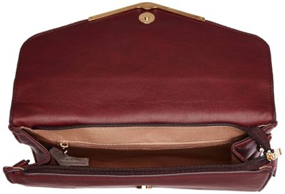 Caprese Yondella Plum color Women’s Clutch