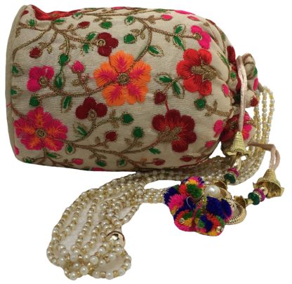 Women's Potli With Clutch (Set of 2) - Image 3