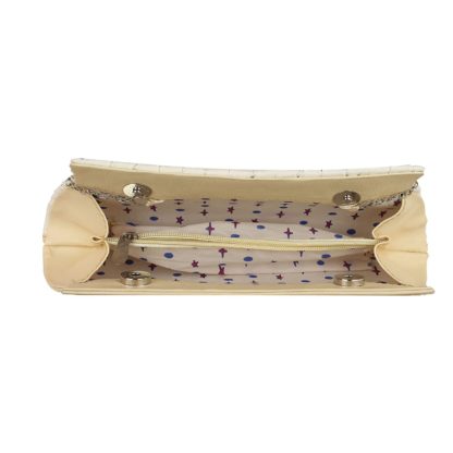 Element Cart Pu Material White Color Clutches for Women - Image 4