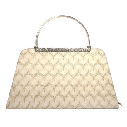 Element Cart Pu Material White Color Clutches for Women - Image 5