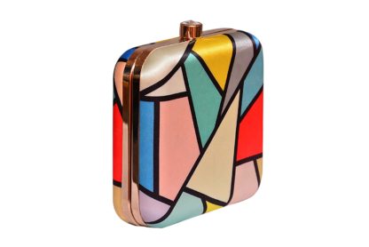 Women's Clutch by Sugarcrush (Multidimension_Multicolored)