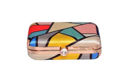 Women’s Clutch by Sugarcrush (Multidimension_Multicolored)