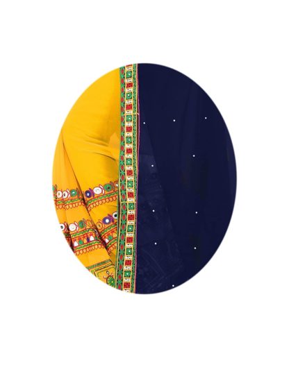 Georgette Saree with Blouse Piece - Image 6