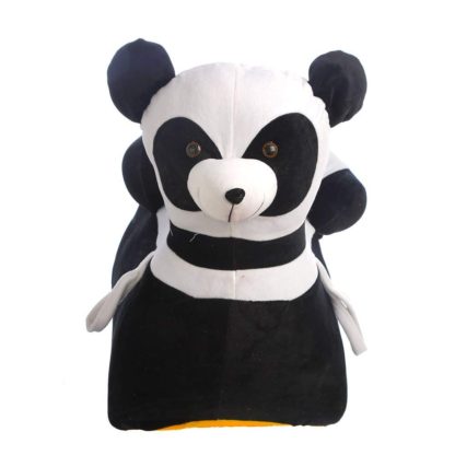 Sana Soft Plush Cushion Panda Shape Baby Sofa Seat(Black and White) - Image 4