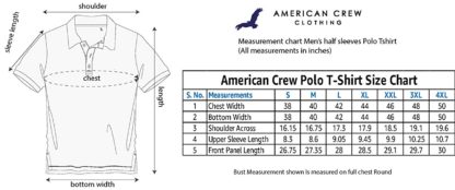 Men's Regular Fit Polo T-shirt by AMERICAN CREW - Image 7